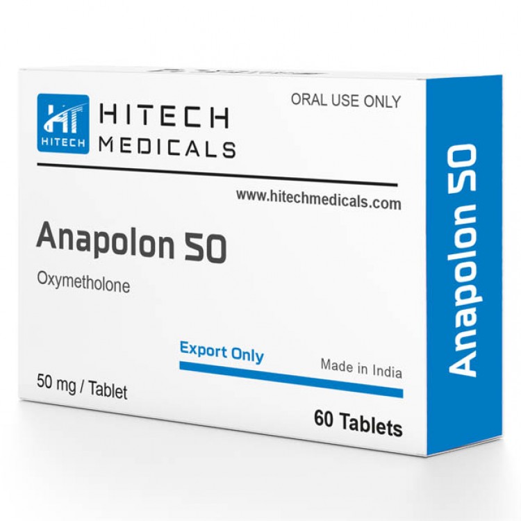 Hitech Medicals Anapolon 50 mg 60 Tablet